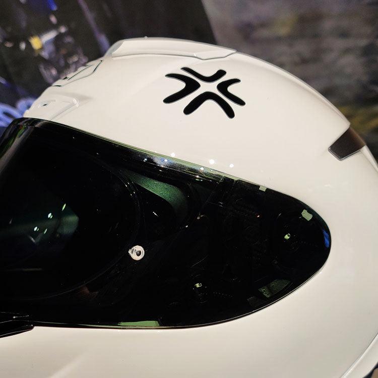 Attitude Helmet Sticker-hand painted style - Bean's Moto Booth