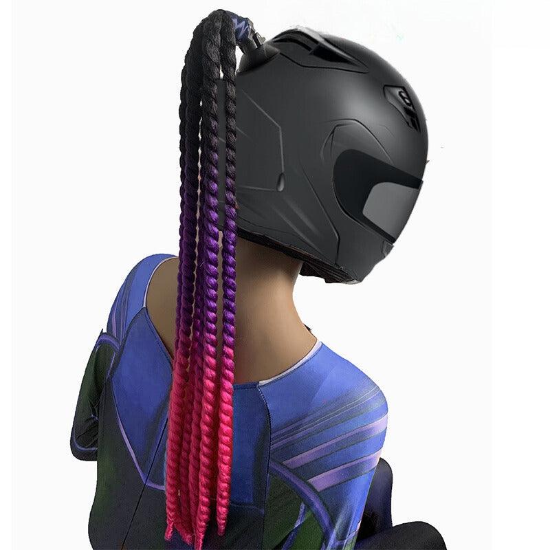 Motorcycle Helmet Decorative Braids