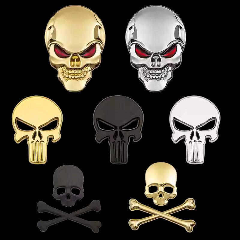 Skull Metal Emblem