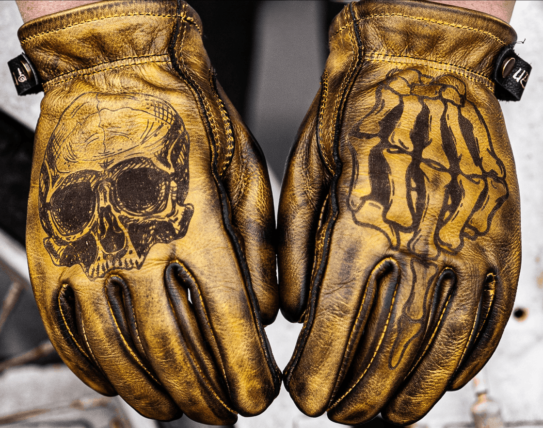 Indian Monkey™ Handcrafted AAA Class Cowhide Gloves