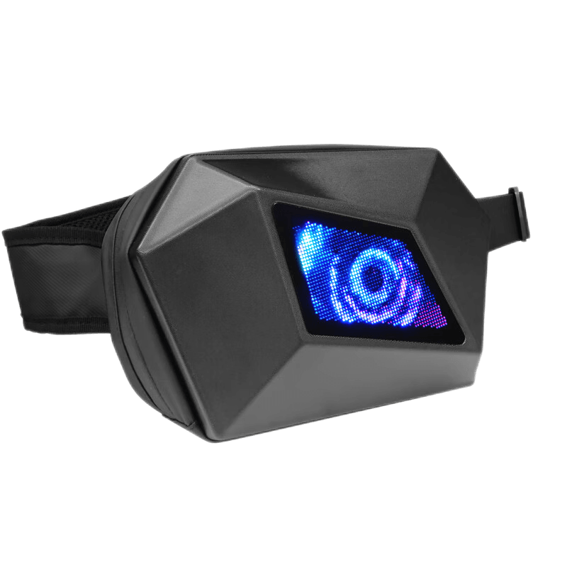 Crelander™ Devil's Eye LED Water Resistant Shoulder Bag - Bean's Moto Booth