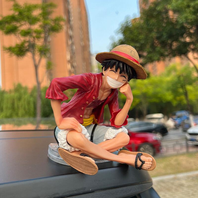 One Piece Luffy Motorcycle Figurine