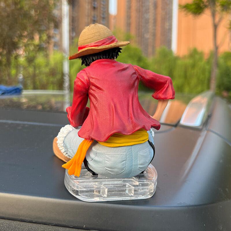 One Piece Luffy Motorcycle Figurine