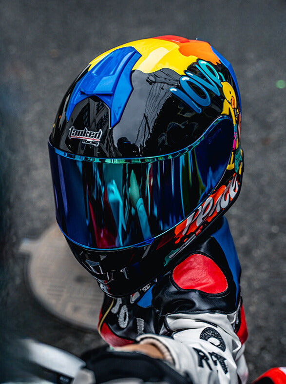 TANKED RACING™ Children’s Motorcycle Helmet