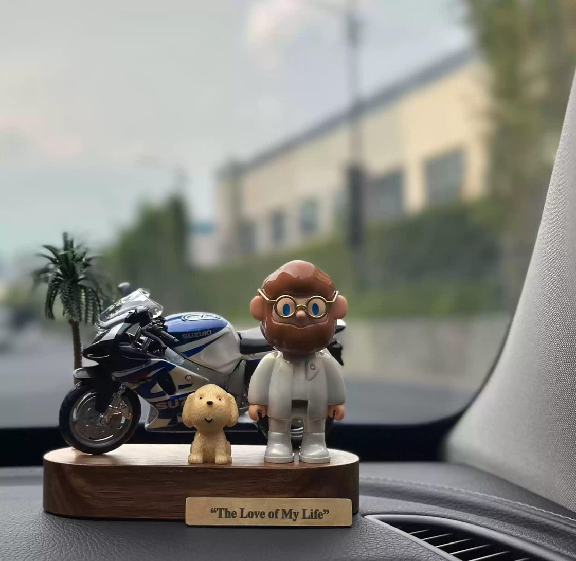 Original Handmade Motorcycle Figurine Gift Decoration