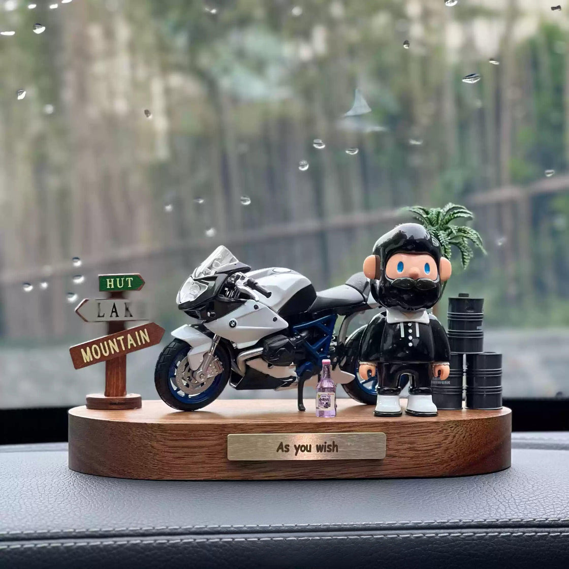 Original Handmade Motorcycle Figurine Gift Decoration