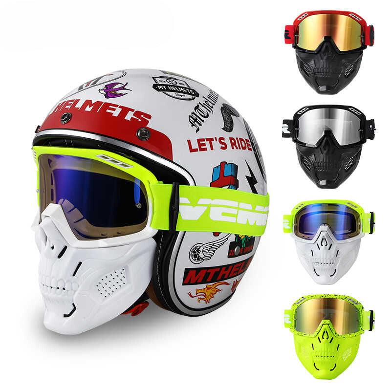 VEMAR™ Off-road Motorcycle Goggles with Windproof Skull Mask