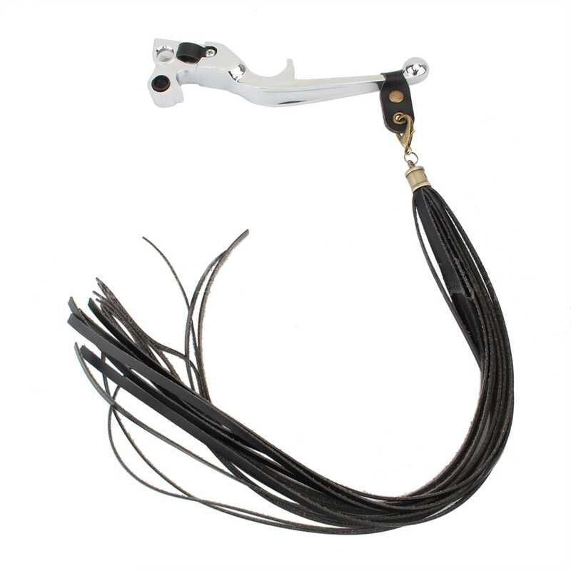 Motorcycle Handlebar Leather Tassel