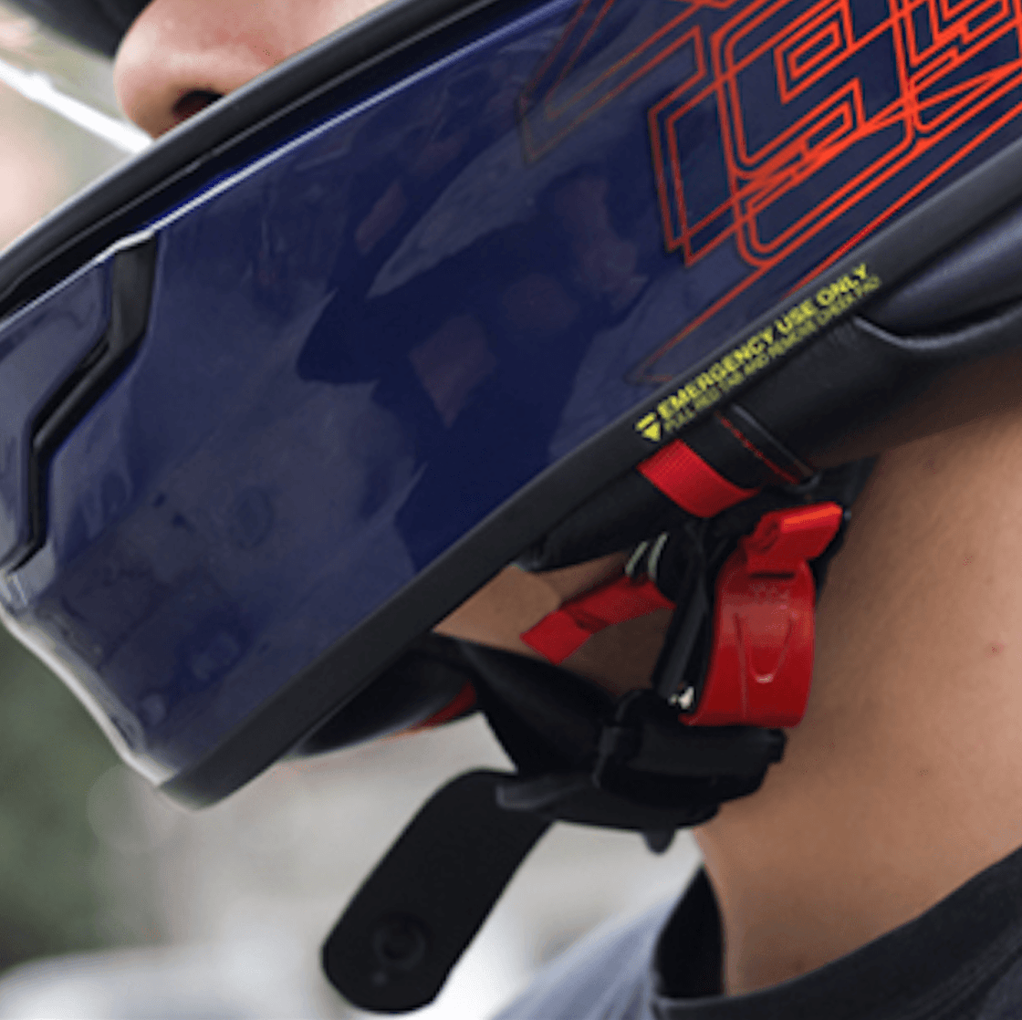 JAKTK™ Helmet Double-D to Quick-Release Buckle - Bean's Moto Booth