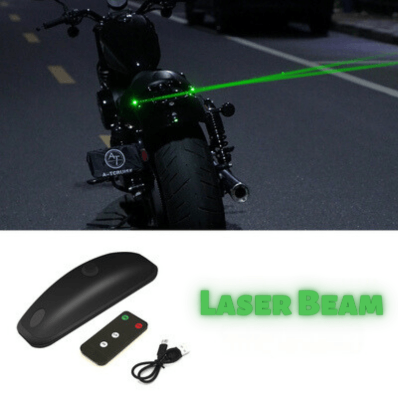 Motorcycle Laser Projection Strobe Light - Bean's Moto Booth