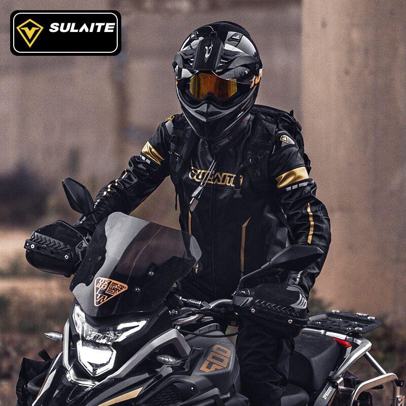 SULAITE™ Autumn/Winter Motorcycle PU Leather Jacket - Bean's Moto Booth