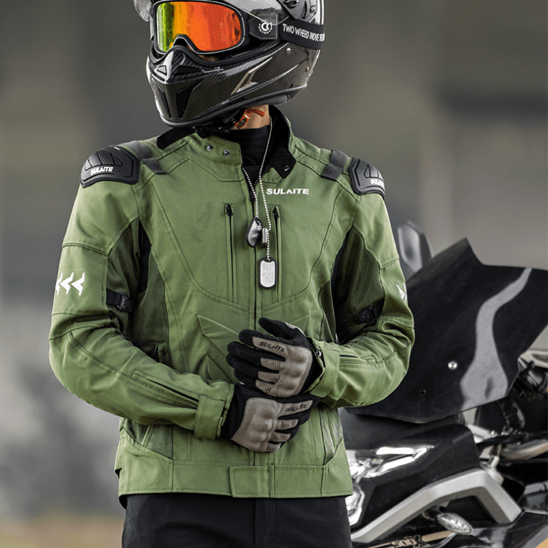 SULAITE™ Racing Style Summer Motorcycle Jacket - Bean's Moto Booth