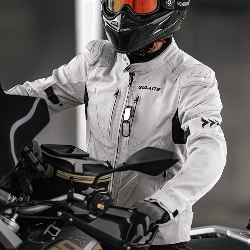 SULAITE™ Racing Style Summer Motorcycle Jacket - Bean's Moto Booth