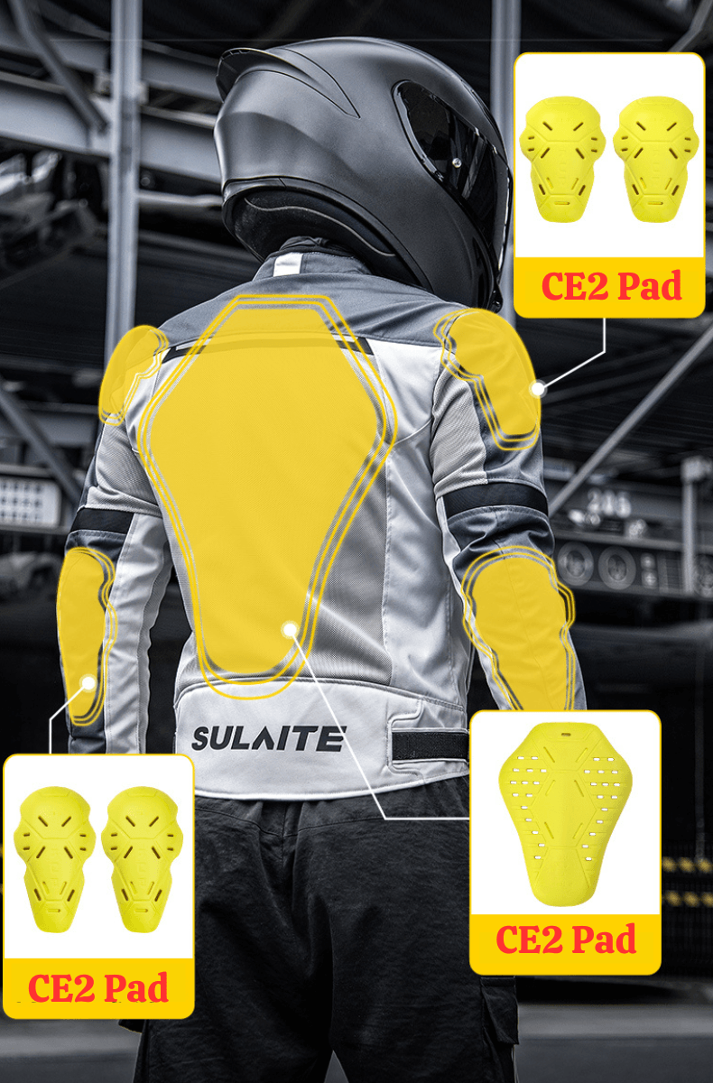 SULAITE™ Summer Mesh Motorcycle Jacket - Bean's Moto Booth