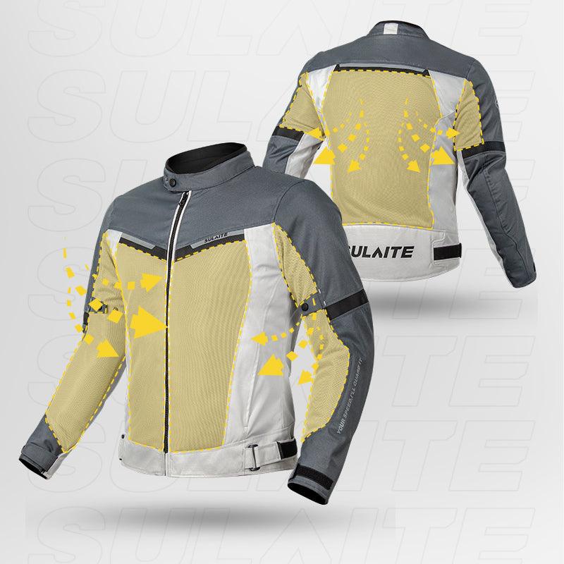 SULAITE™ Summer Mesh Motorcycle Jacket - Bean's Moto Booth