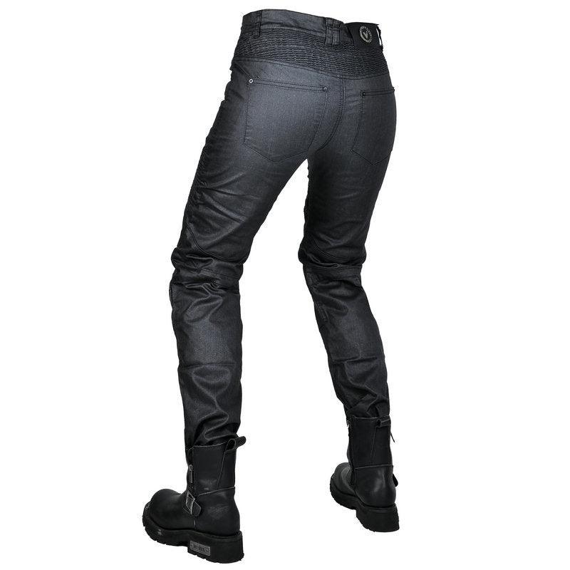 VOLERO™ Glossy Coated Fabric Motorcycle Pants for Women - Bean's Moto Booth