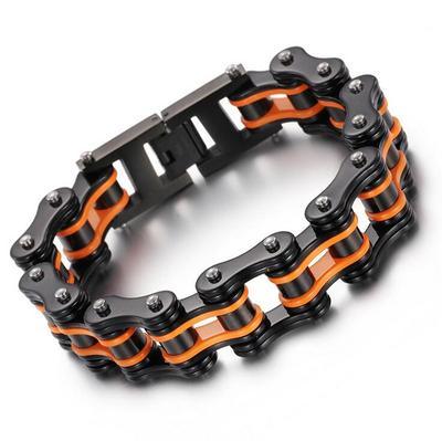 Diverse color motorcycle chain-style bracelet - Bean's Moto Booth